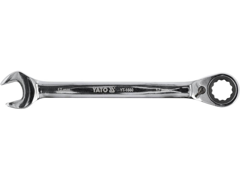 Cheie combinata cu clichet 17mm YT-1660-magazinsculeonline-YATO