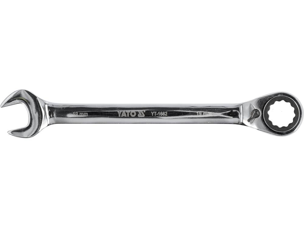 Cheie combinata cu clichet 19mm YT-1662-magazinsculeonline-YATO