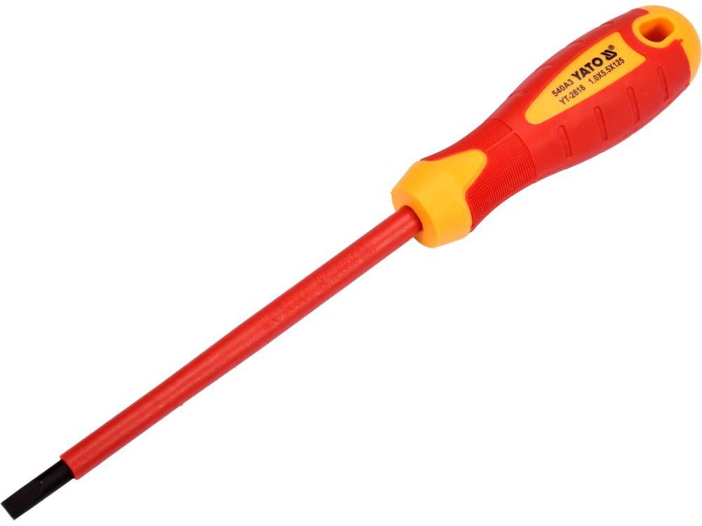 ȘURUBELNIȚĂ VDE 1000V, 5.5X125MM YT-2818 - magazinsculeonline - Yato