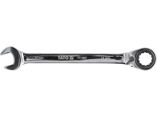 Cheie combinata cu clichet 14mm YT-1657-magazinsculeonline-YATO
