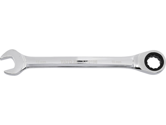 Cheie combinata cu clichet 15mm YT-0196-magazinsculeonline-YATO