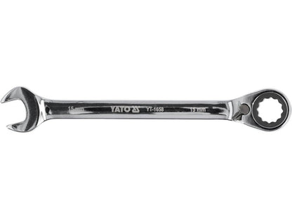 Cheie combinata cu clichet 15mm YT-1658-magazinsculeonline-YATO