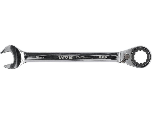 Cheie combinata cu clichet 16mm YT-1659-magazinsculeonline-YATO