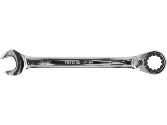 Cheie combinata cu clichet 17mm YT-1660-magazinsculeonline-YATO