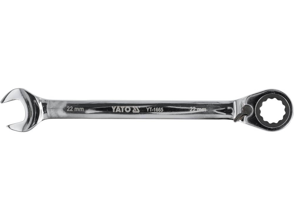 Cheie combinata cu clichet 22mm YT-1665-magazinsculeonline-YATO