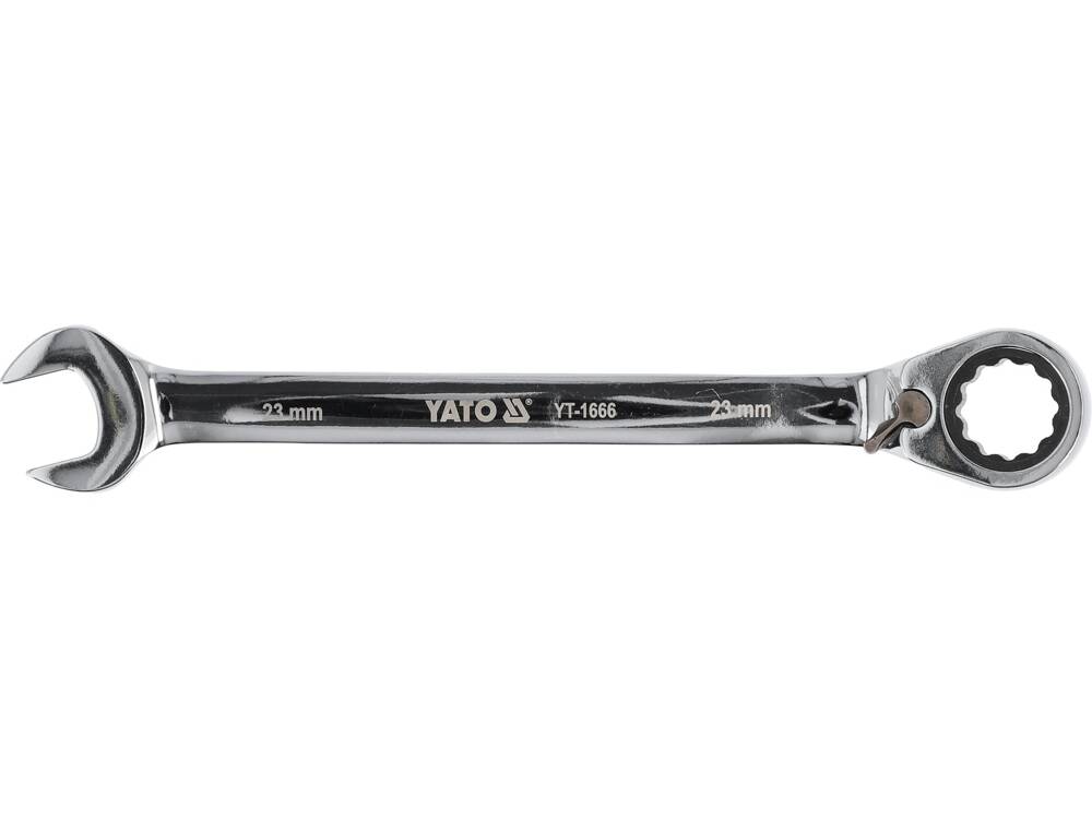 Cheie combinata cu clichet 23mm YT-1666-magazinsculeonline-YATO
