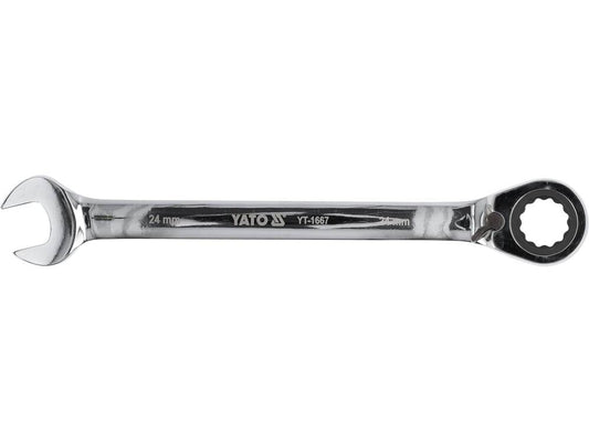 Cheie combinata cu clichet 24mm YT-1667-magazinsculeonline-YATO