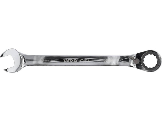 Cheie combinata cu clichet 30mm YT-1672-magazinsculeonline-YATO