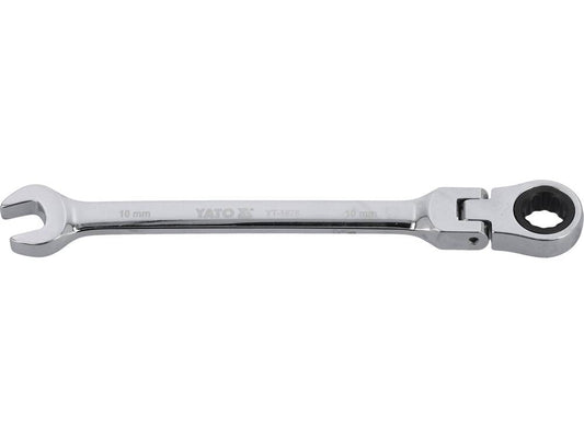 Cheie comb.cu clichet cap flexibil 10mm YT-1676-magazinsculeonline-YATO