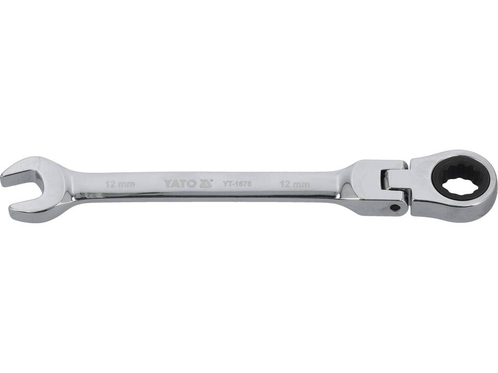 Cheie comb.cu clichet cap flexibil 12mm YT-1678-magazinsculeonline-YATO