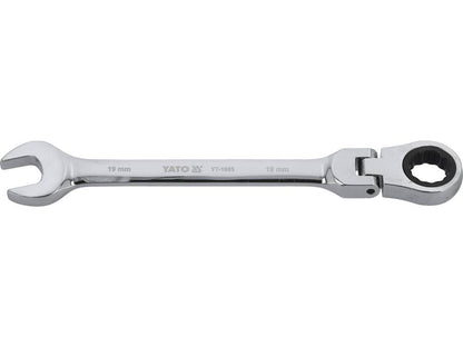 Cheie comb.cu clichet cap flexibil 19mm YT-1685-magazinsculeonline-YATO
