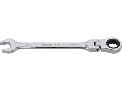 Cheie comb.cu clichet cap flexibil 22mm YT-1688-magazinsculeonline-YATO