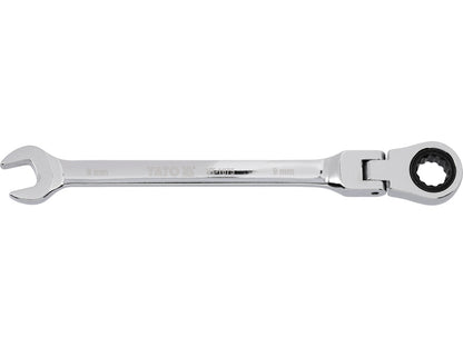 Cheie comb.cu clichet cap flexibil 9mm YT-1675-magazinsculeonline-YATO