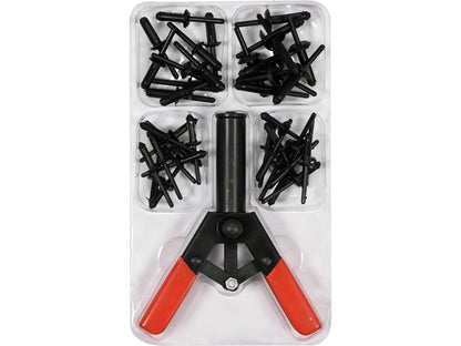 SET DE NITURI DIN PLASTIC + CLESTE 41BUC Yato