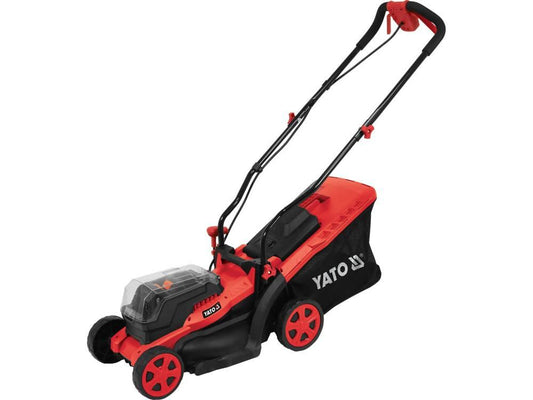 Masina de tuns iarba fara acumulatori si incarcator, Li-Ion, 18 V, - Ah, 34 cm, 35 l YT-85221 - magazinsculeonline - Yato