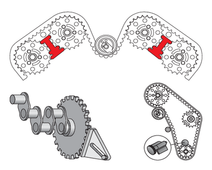 SET BLOCARE DISTRIBU?IE AUTO, 8 BUC YT-0633