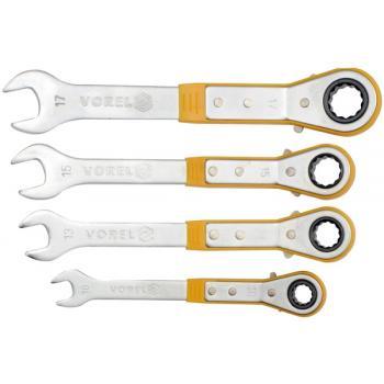 Set 4 chei combinate cu clichet 10 - 17 mm - magazinsculeonline - Vorel