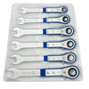 Set 6 chei combinate fixe+tubulare 10-19