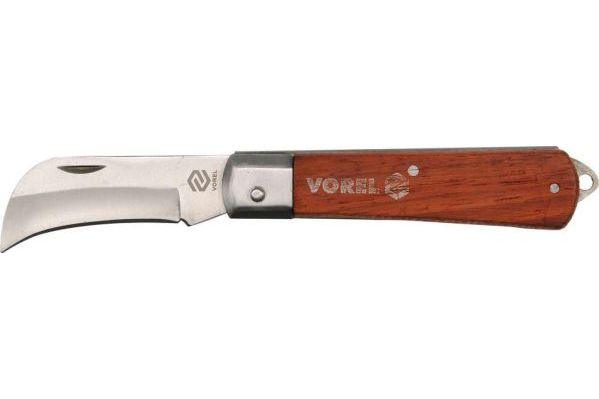 Cutit secera maner lemn 75 mm 76621 - magazinsculeonline - VOREL
