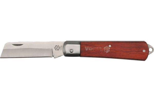 Cutit pentru decablat maner lemn 85mm 76622 - magazinsculeonline - VOREL