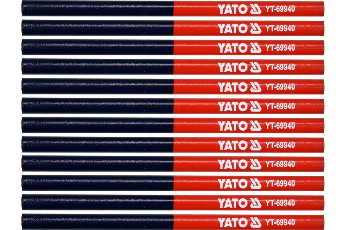 Set 12 creioane, cap dublu, 2 culori YT-69940 - magazinsculeonline - YATO