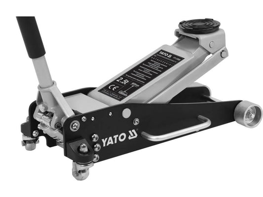 CRIC CROCODIL, 2.5T, DOUĂ PISTOANE, ALUMINIU YT-17205 - magazinsculeonline - Yato