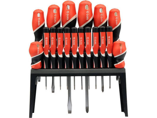 SET ȘURUBELNIȚĂ CU SUPORT 18 BUC YT-25982 - magazinsculeonline - Yato