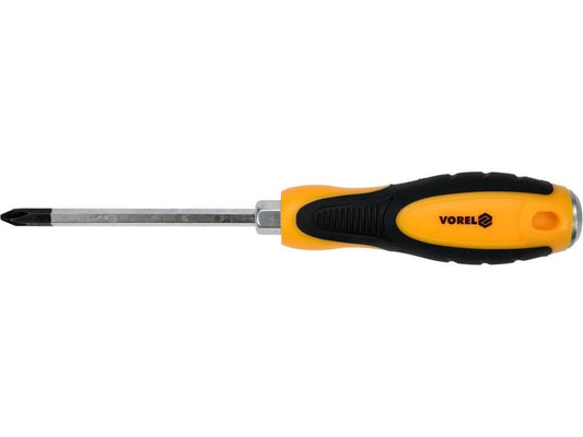 ȘURUBELNIȚĂ CRUCE PH2X100MM 62172 - magazinsculeonline - Vorel