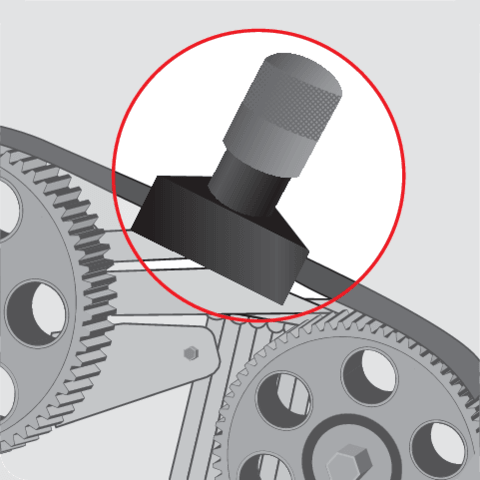 TESTER INTINDERE CUREA DISTRIBUȚIE, CU GRADATIE YT-06019 - magazinsculeonline - Yato
