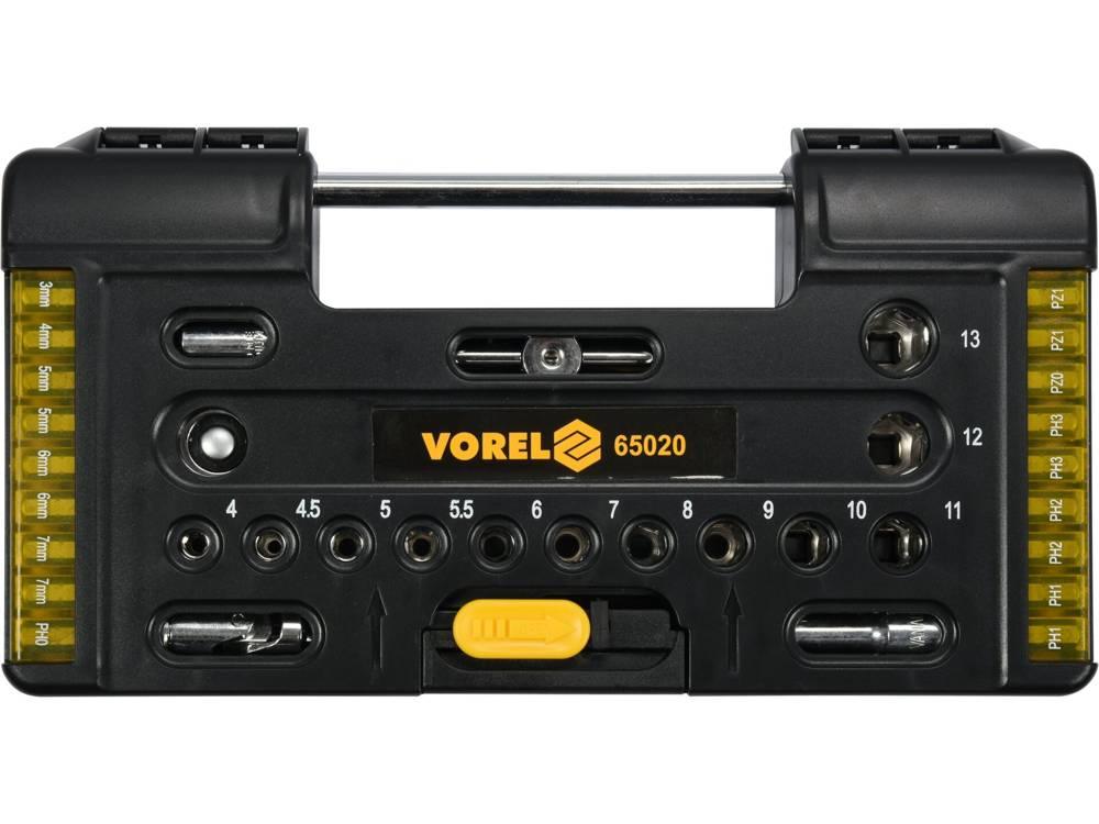 TRUSĂ TUBULARE ȘI BIȚI, 57 BUC 65020 - magazinsculeonline - Vorel