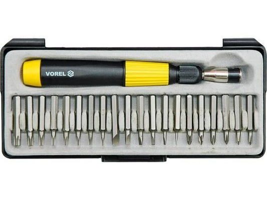 SET ȘURUBELNIȚĂ + BIȚI 21BUC 64370 - magazinsculeonline - Vorel