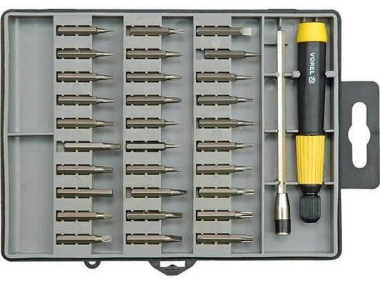 SET ȘURUBELNIȚĂ + BIȚI 32BUC 64371 - magazinsculeonline - Vorel