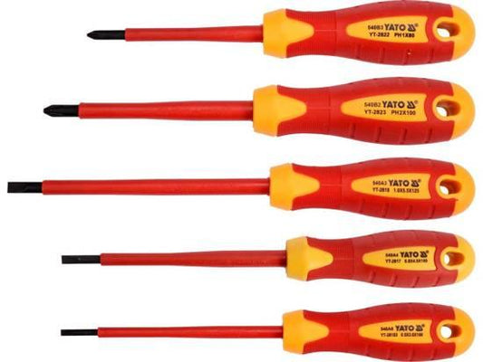 SET ȘURUBELNIȚE VDE, 5 BUC YT-2827 - magazinsculeonline - Yato