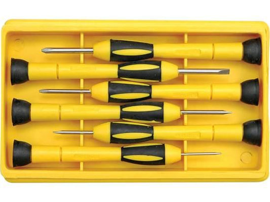 TRUSĂ 6 ȘURUBELNIȚE MECANICĂ FINĂ CR-V T 64554 - magazinsculeonline - Vorel